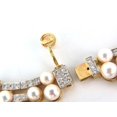 thumbnail image 6 of 10.00ct NATURAL DIAMONDS & AKOYA PEARLS 18kt NECKLACE OPERA RIVIERA, 6 of 12