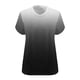 thumbnail image 5 of Camiseta de Base de Impresión de Manga Corta con Cuello en V para las Mujeres, Más Tamaño Estante de Imitación Casual Superior, 5 of 9