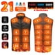 thumbnail image 2 of Superoferta 21 ZONAS DE CALEFACCIÓN Chaleco calefaccionado para hombres y mujeres Chaqueta calefactable de invierno Chaleco térmico autocalentable con USB Chaqueta calefactora, 2 of 5