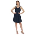 thumbnail image 2 of Inkmeso Basic Tank Dress For Women Short Midi Dress Casual Summer Sleeveless Loose Fit Tunic Dress, 2 of 7