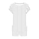 thumbnail image 4 of Pijama de cuello redondo y manga corta con estampado informal de moda para mujer con pantalones para el hogar Conjunto de top y pantalones de poliéster para mujer, 4 of 5