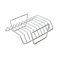 thumbnail image 1 of koolsoo BBQ Rib Rack Nonstick BBQ Tool Portable Roasting Rack for Yard Hiking Picnic Silver, 1 of 9