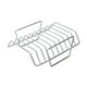 thumbnail image 1 of Parrilla para costillas de barbacoa, multifuncional, ahorra espacio, fácil de usar, herramienta para barbacoa, parrilla resistente para asar Plata, 1 of 8