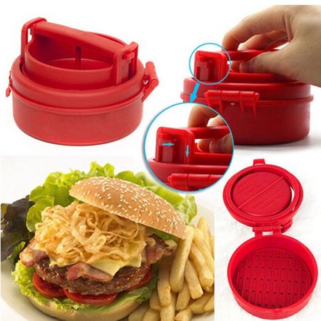 Hamburger Cooking Stuffed Party Burger Make Tool Kitchen Gadgets Press