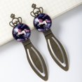 thumbnail image 3 of Star Unicorns Vintage Copper Crown-Shaped Bookmarks Set, Stainless Steel Reading Accessories for Book Lovers, Pack of 2 Book Markers, 3 of 5