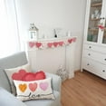 thumbnail image 2 of Valentines Day Pillow Covers 12x20 Heart and Love Decor Pillow Covers Valentines Day Pillows Winter Holiday Pillow Covers 12x20 Outdoor Pillowcase for Home Decor 15B, 2 of 6