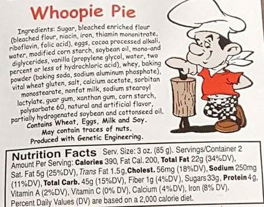 Maine Classic Chocolate Whoopie Pies - 8 count