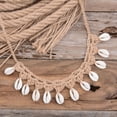 thumbnail image 6 of Hyasfey Natural Shell Necklace Ultralight All-Match Easy-wearing Handmade Crochet Shell Choker Collar Women Jewelry Accessories, 6 of 7