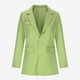 thumbnail image 5 of Blazer de mujer de color liso con botones y bolsillos, manga larga, abrigo de traje, abrigo de poliéster para mujer, 5 of 5