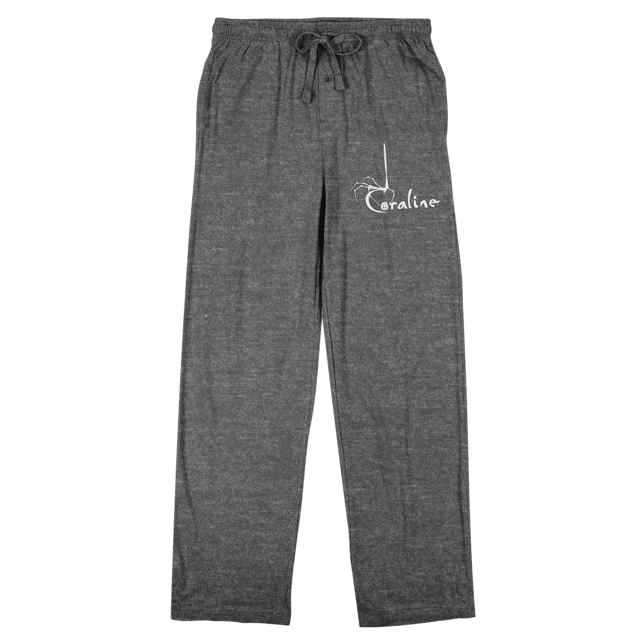 Doraemon Chibi Dorami Adult Gray Heather Sleep Pajama Pants-XXL