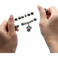 thumbnail image 4 of Pulsera elástica del árbol de la vida, pulsera de cuentas de piedras preciosas de cristal curativo Reiki, joyería de piedra de la suerte (6,2 pulgadas), 4 of 5