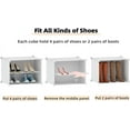 thumbnail image 5 of Shoe Storage,48 Pairs Shoe Rack Organizer for Closet Shoe Cabinet with Door Shoe Shelves for Closet,Entryway,Hallway,Bedroom, 5 of 15