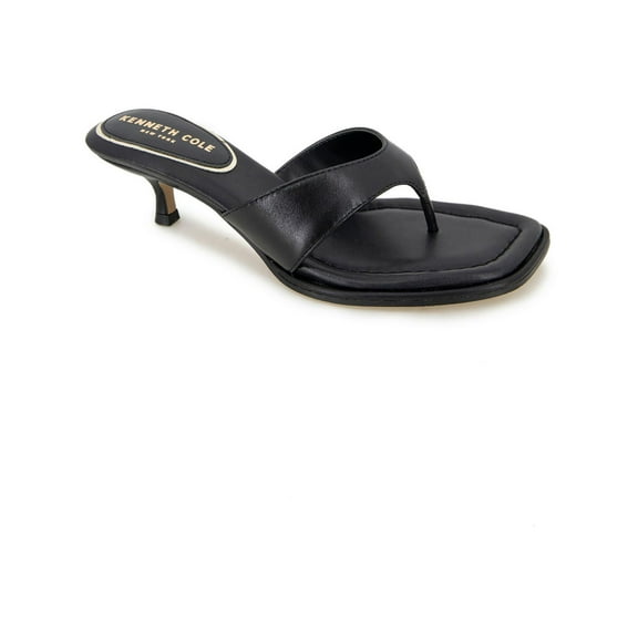 Kenneth Cole New York Womens Geneva Leather Dressy Slide Sandals
