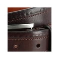 thumbnail image 3 of Trafalgar Wesley Covered Stitch Casual Leather Belt, 3 of 5