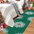 thumbnail image 3 of Christmas 2x6 Area Rug, Snowflake Christmas Rugs for Living Room Washable, Bedroom Throw Rugs Non Slip, Soft Low Pile Floor Carpet for Kitchen Dining Room Christmas Decorations, 3 of 9