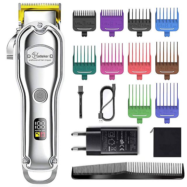 Cortadora de cabello profesional Ipx7, cortadora de cabello eléctrica potente inalámbrica ajustable, Kit de corte de cabello, nueva colección 2021 kaili Sencillez