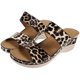 thumbnail image 3 of Leopard Print Sandals For Women Comfortable Wedge Footwear For Beach Parties And Daily Life Size 37 1 Pair, 3 of 5