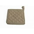 thumbnail image 1 of HM Covers 100% Cotton (Pack of 80) Pot Holder 7" x 7" Square, Solid Taupe Color Everyday Quality Kitchen Cooking, Heat Resistance!! - Made, 1 of 3
