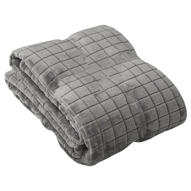 Manta para sofá de 120 x 200 cm, súper suave, cálida y lisa, de forro polar, ideal para sofá, ropa de cama.