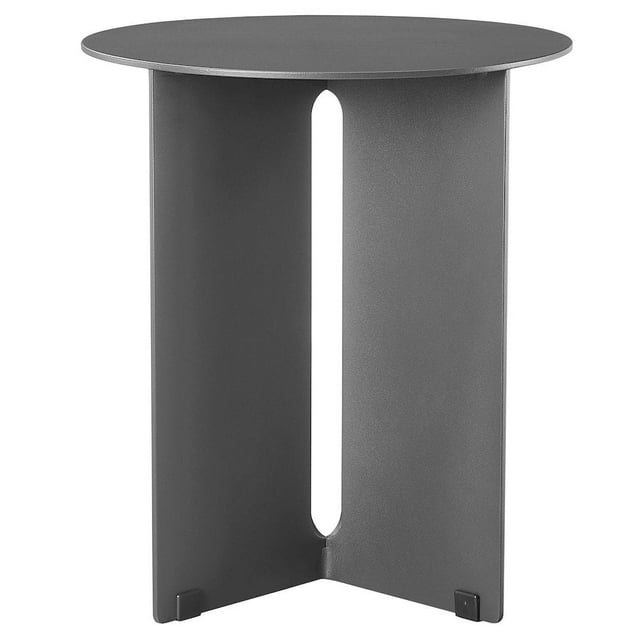 Modway Tecton Side Table in Charcoal Patio Furniture