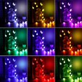 thumbnail image 2 of Color Changing Globe USB Plug, 16.4 ft 50 LEDs Crystal Bubble Ball Fairy Lights with Remote Control Timer Ambient Lighting for Girls Bedroom Home Xmas Halloween Party Decor (16 Colors), 2 of 7