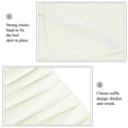 thumbnail image 4 of Unique Bargains Polyester  Ruffled Bed Skirt Brushed Durable Bedroom Sheet 16 Inch Drop, 4 of 8