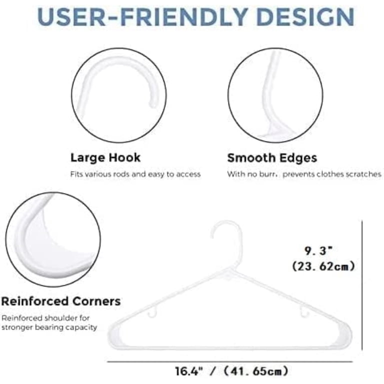Amazon Plastic Tubular Hanger Heavy Duty Tubular Hangers | The