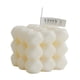 thumbnail image 2 of perfumado con burbujas de cera perfumado vertida de decoración para hogar s escultóricas para decoraciones de blanco BLESIY vela de aromaterapia, 2 of 8
