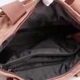 thumbnail image 2 of Bolsa de hombro de nailon para mujer de compras de gran capacidad a la moda para el trabajo (rosa) Tmvgtek Para Estrenar, 2 of 9