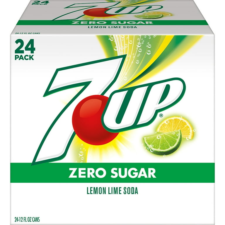 7UP Lemon Lime Soda, 12 fl oz cans, 12 pack
