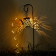 thumbnail image 4 of EIMELI  Solar Kettle Light with Hook Hanging Solar Lantern IP65 Waterproof LED Hanging Hollow-out Lamp Hollow-out  Landscape Light Solar Retro Lantern, 4 of 9