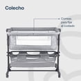 thumbnail image 4 of Cuna de Viaje Desmontable - Altura Ajustable de 6 Niveles - Tapiz Hipoalergénico - Para Recién Nacidos hasta 9 Kg Bebesit  Bassinet, 4 of 9