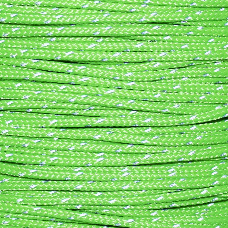Paracord Planet Fluorescent Reflective 95lb 1.8mm Paracord – Many