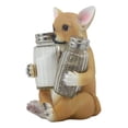 thumbnail image 2 of Ebros Teacup Tan Chihuahua Puppy Salt And Pepper Shakers Holder Set 6.25"H, 2 of 7