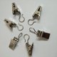 thumbnail image 3 of Anillos de cortina de almacenamiento, ganchos pequeños para ventanas, clips para exhibir fotos, cortinas, 180 unidades, 3 of 6