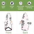 thumbnail image 6 of Haiem Beautiful Butterfly for Winter Dog Hoodie Sweatshirts with Pockets Warm Dog Clothes for Small Dogs Chihuahua-Medium, 6 of 7