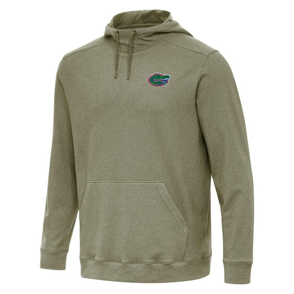 Men's Antigua Olive Florida Gators Cloud Pullover Hoodie