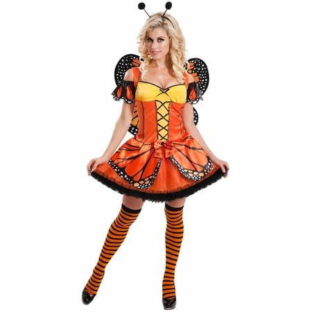 Monarch Butterfly Adult Halloween Costume - Walmart.com