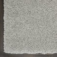 thumbnail image 5 of Nourison Ashland Solid Shag Silver 5'3" x 7'3" Area Rug, (5' x 7'), 5 of 10