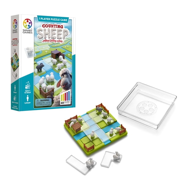 Juego de lógica SmartGames Counting Sheep 60 Challenges, más de 7 años