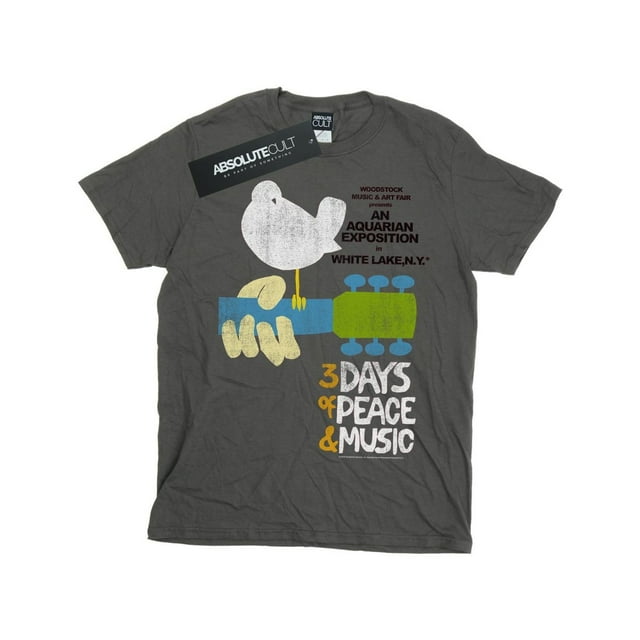 Woodstock T-Shirt Affiche de Festival pour Garçons