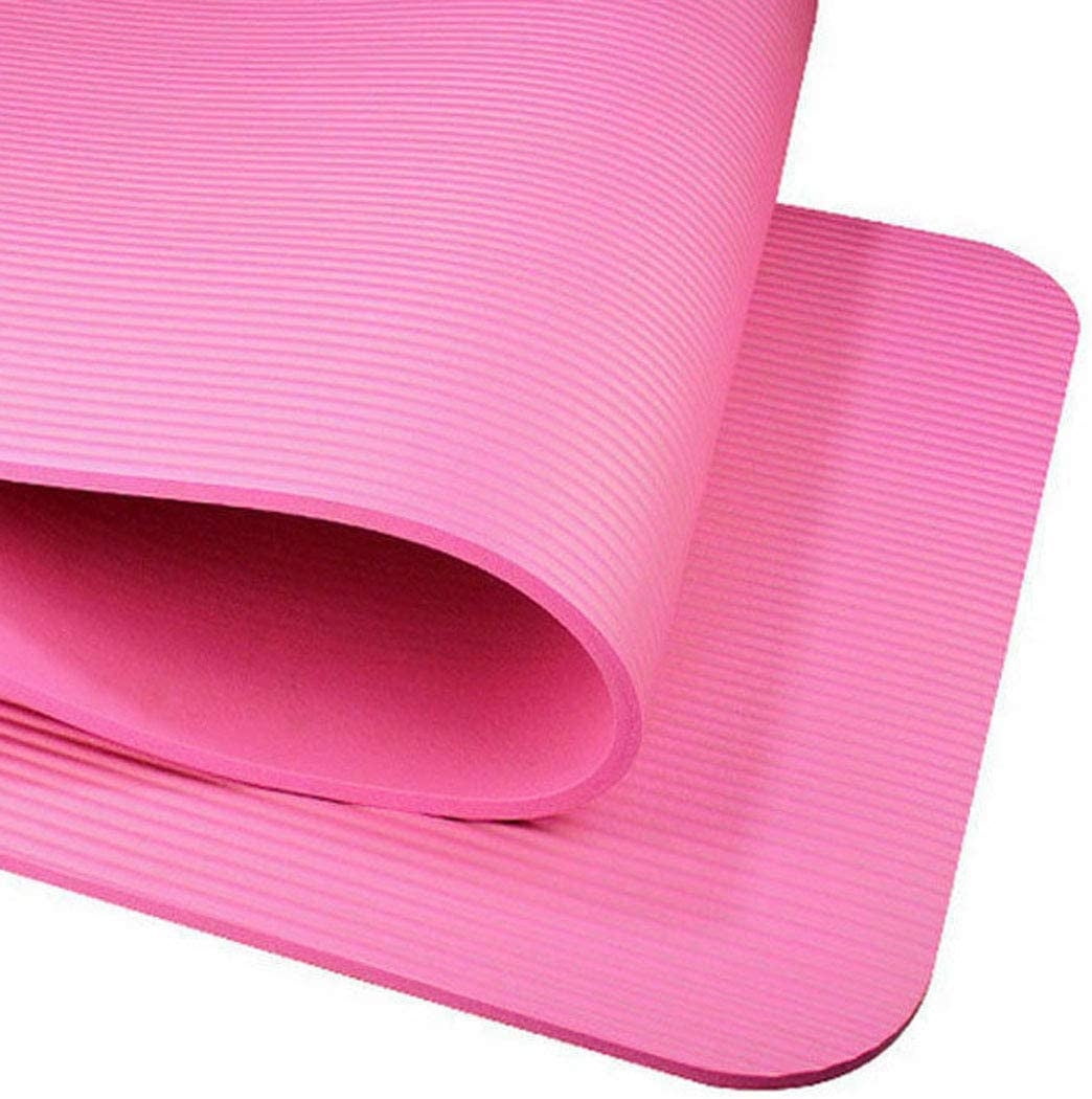 Daorokanduhp Small 15 Mm Thick and Durable Yoga Mat Anti-Skid Sports Fitness Mat Anti-Skid Mat to Lose Weight