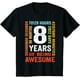 thumbnail image 1 of 8th Birthday 8 Years Old Vintage Retro 96 Months Camiseta para hombre, 1 of 7