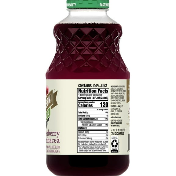 RW Knudsen Organic Elderberry Echinacea Juice - 32 fl oz