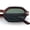Brown Frame - Green Lens, variant on Retro Octagon Thick Frame Sunglasses Geometric Bold Small Frame UV400 Black Frame - Black Lens