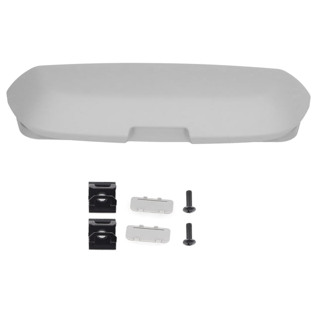 Caja de almacenamiento para gafas de coche, soporte para gafas de sol apto para F10 F20 G20 G30 F30 X5 F16 X6 Gris