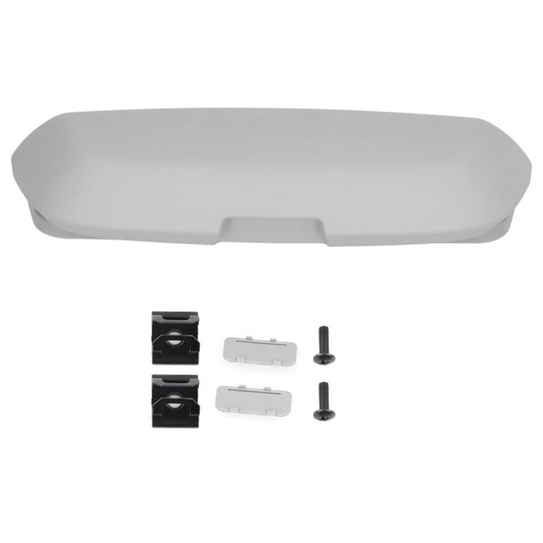 Caja de almacenamiento para gafas de coche, soporte para gafas de sol apto para F10 F20 G20 G30 F30 X5 F16 X6, color gris Jadeshay A