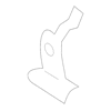 Genuine OE Lexus Upper Crash Pad Stay - 55326-76010