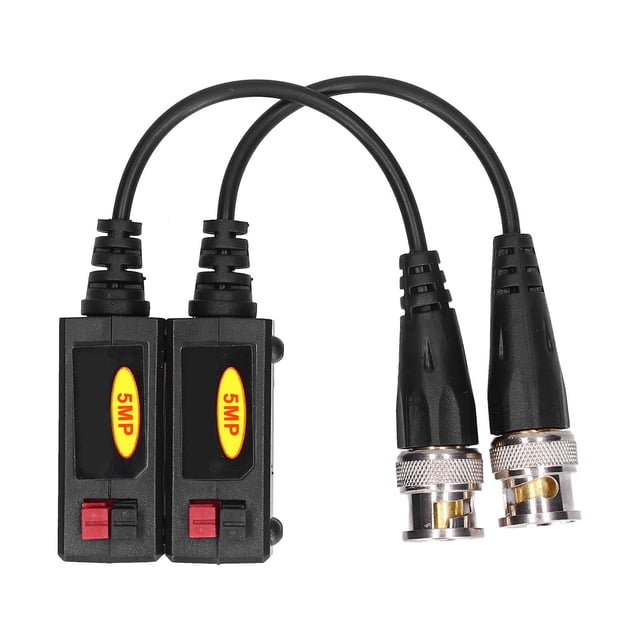 Balun de vídeo pasivo, transceptor Balun de un solo puerto, transmisión Balun de vídeo HD, diseño elevado UTP Balun