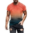 thumbnail image 2 of Nrmvnmi Mens Tie-Dye Athletic Shirts Short Sleeve Quick Dry Gym Workout Running Exercise T-Shirt Lightweight Moisture Wikcing Sports Tee Top, 2 of 5
